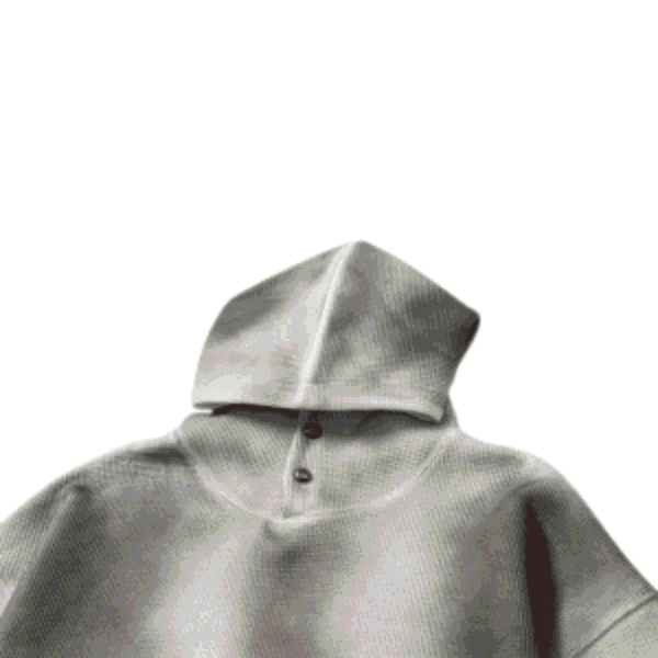 TC Sprayed Terry Hoodie close up