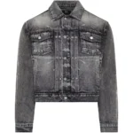THUG CLUB TC Spine laser denim jacket
