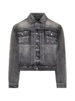 THUG CLUB TC Spine laser denim jacket