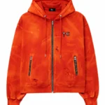 THUG CLUB Two Tone Washed Zip Hoodie