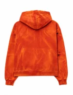THUG CLUB Two Tone Washed Zip Hoodie back