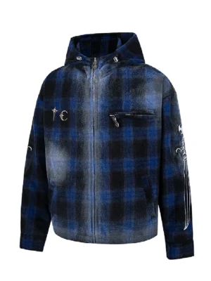 Thug Club Arab Sword Flannel Zip-Up