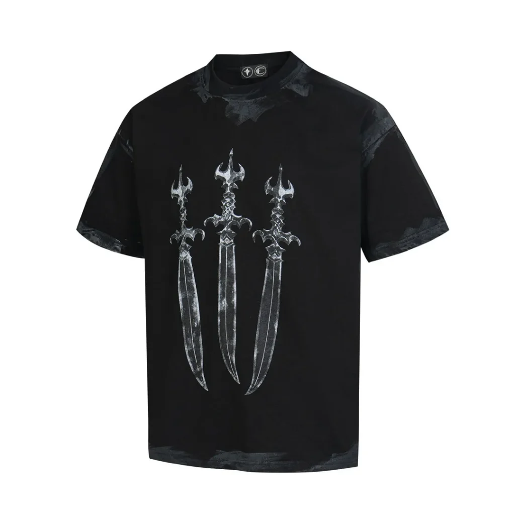 Thug Club Arab Sword Tee Shirt Black