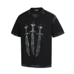 Thug Club Arab Sword Tee Shirt Black
