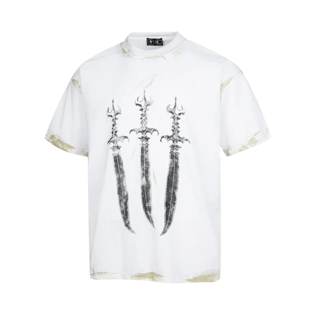Thug Club Arab Sword Tee Shirt White