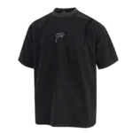 Thug Club Black Distressed T Shirt With Minimalist Design