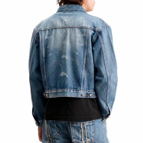 Thug Club Denim Jacket back