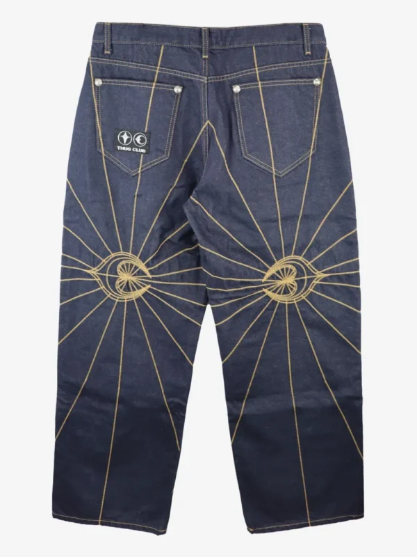 Thug Club Rise Jeans back