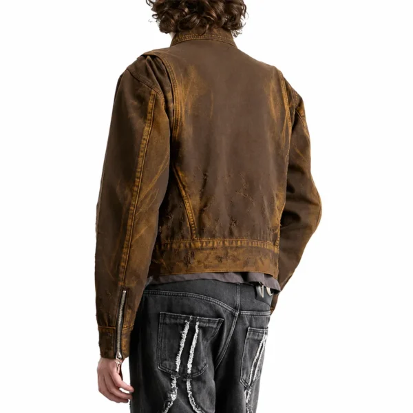 thug club jacket back